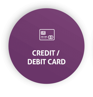 Credit / Debit card