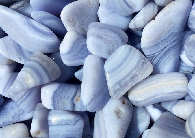 Crystal of the Month - September 2017 - Blue Lace Agate
